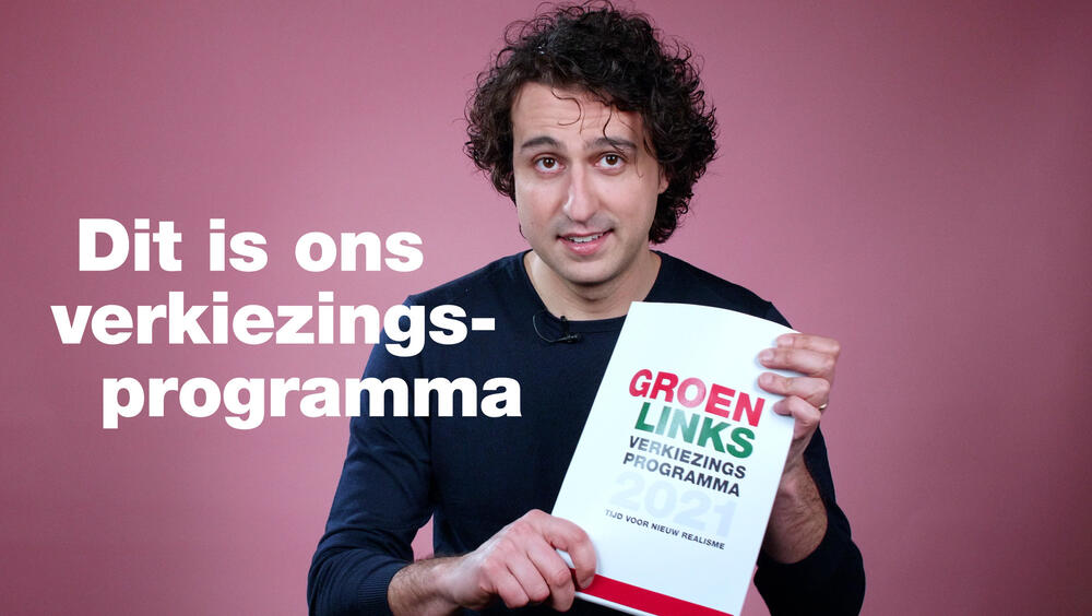 Jesse Klaver verkiezingsprogramma