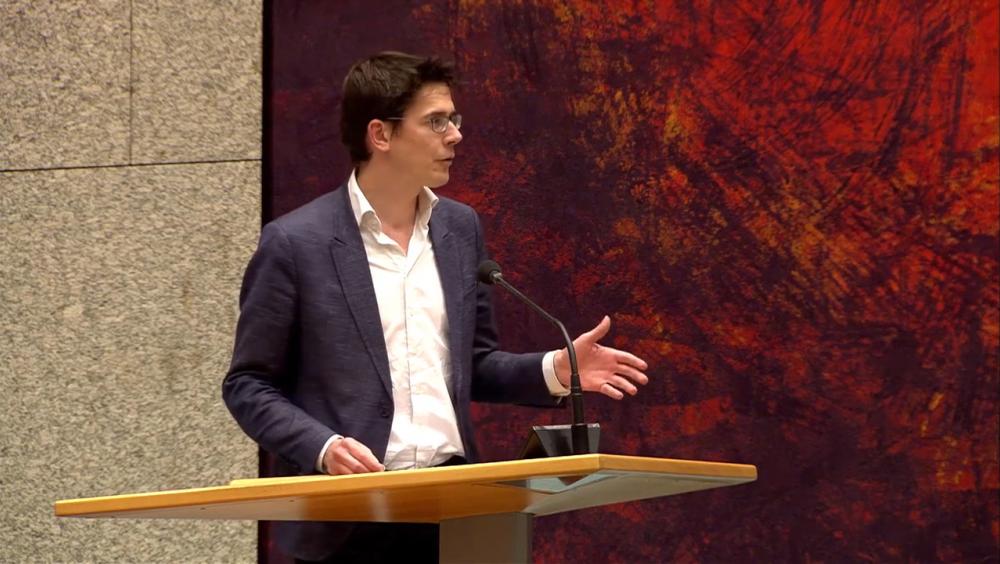 Bas Eickhout in de Tweede Kamer