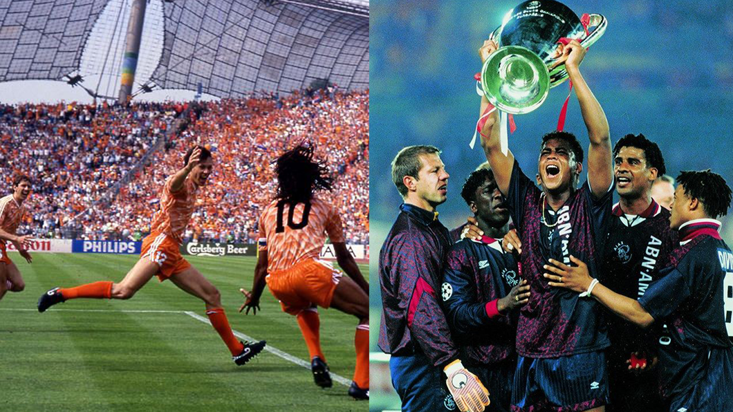 collage van voetbalsucces