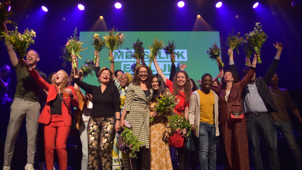 foto van uitslagavond gemeenteraadsverkiezingen 