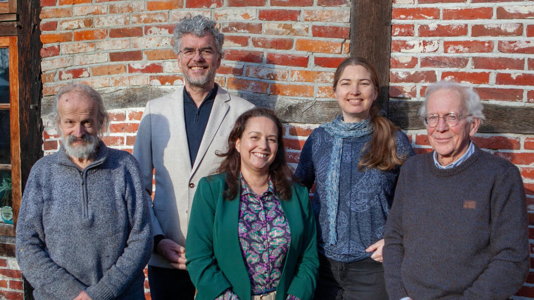 Groepsfoto van alle kandidaten