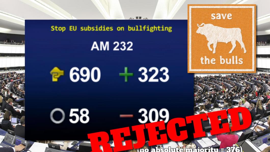 Stemresultaat stierenvechtenamendement