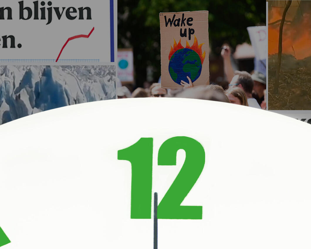 De tijd tikt. Kom nu in actie voor het klimaat.