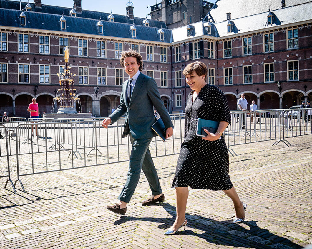 Jesse Klaver en Lilianne Ploumen
