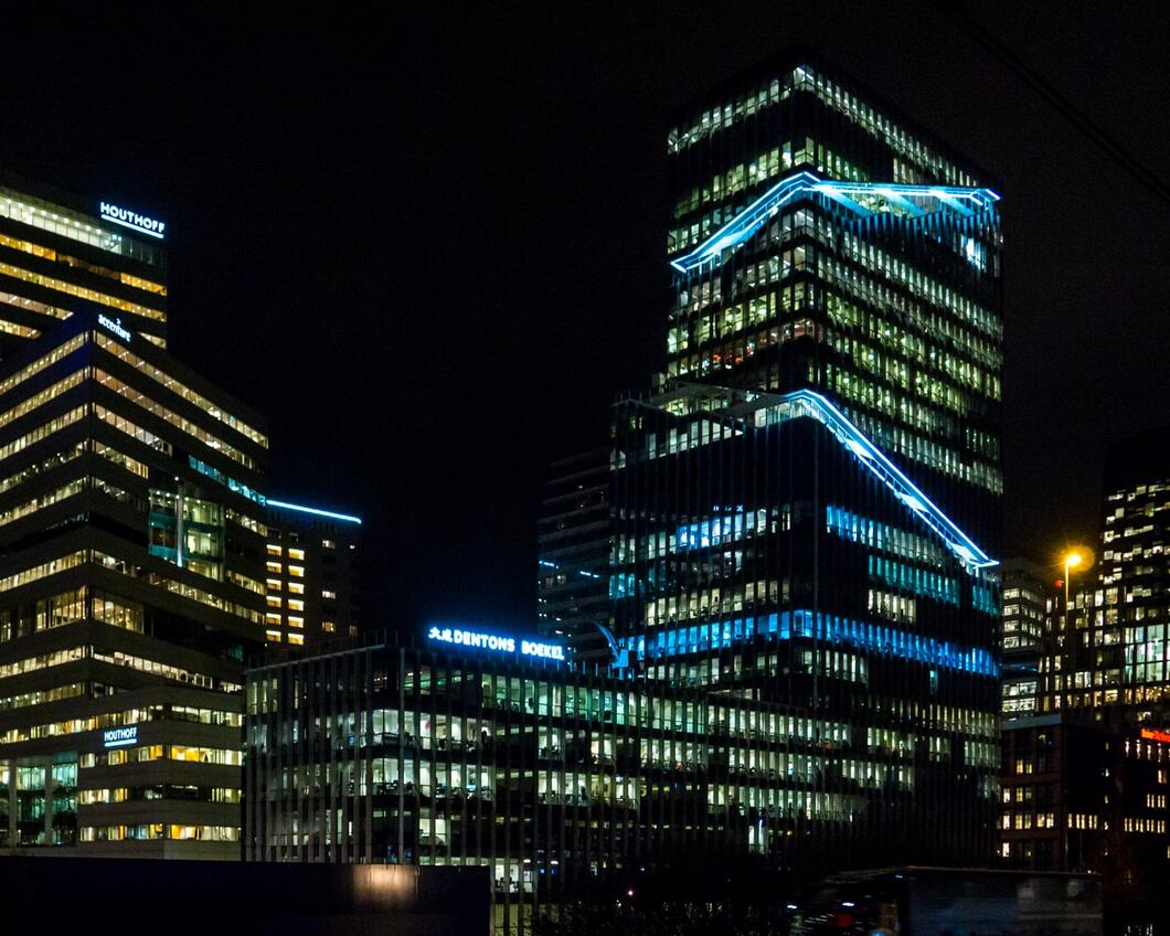 Wolkenkrabbers Amsterdam