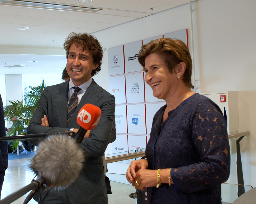Jesse Klaver en Lilianne Ploumen