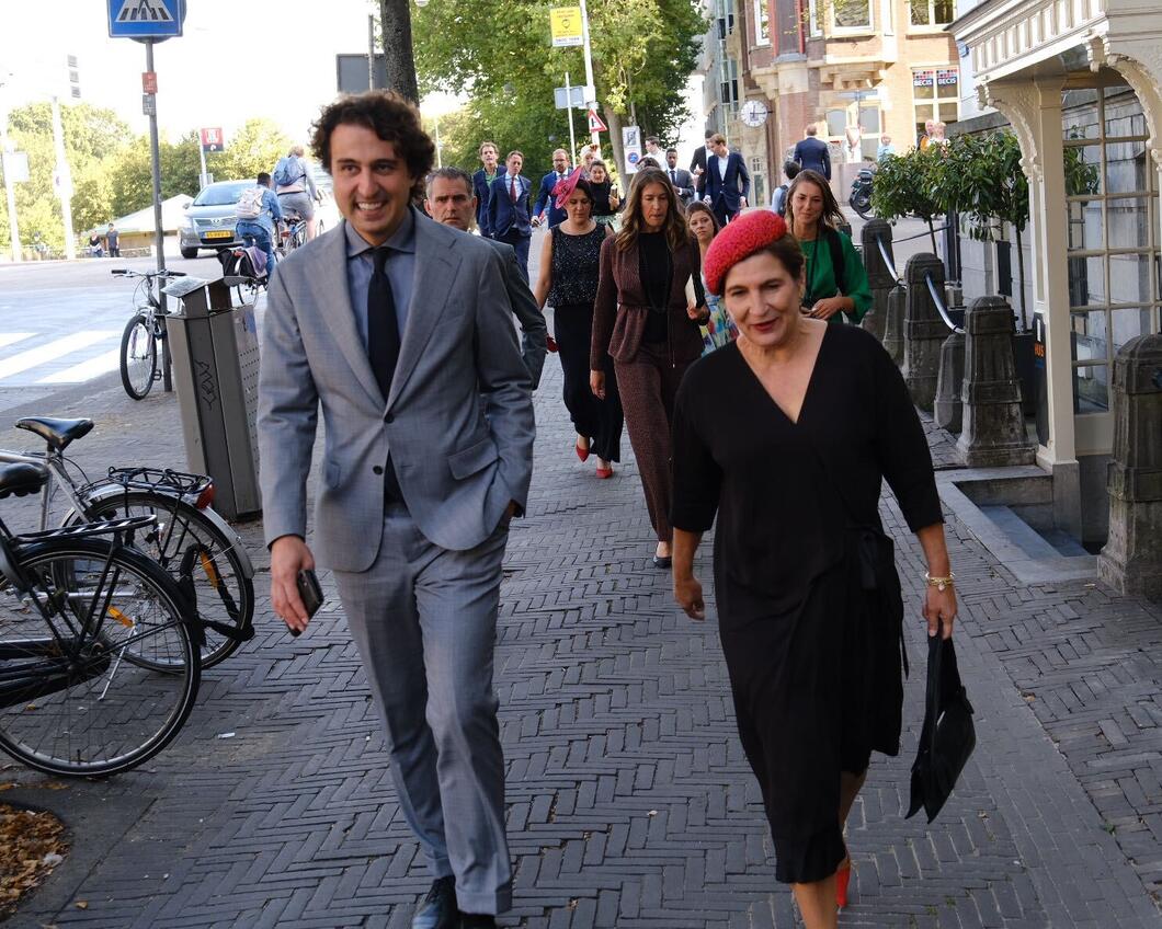Jesse Klaver en Lilianne Ploumen