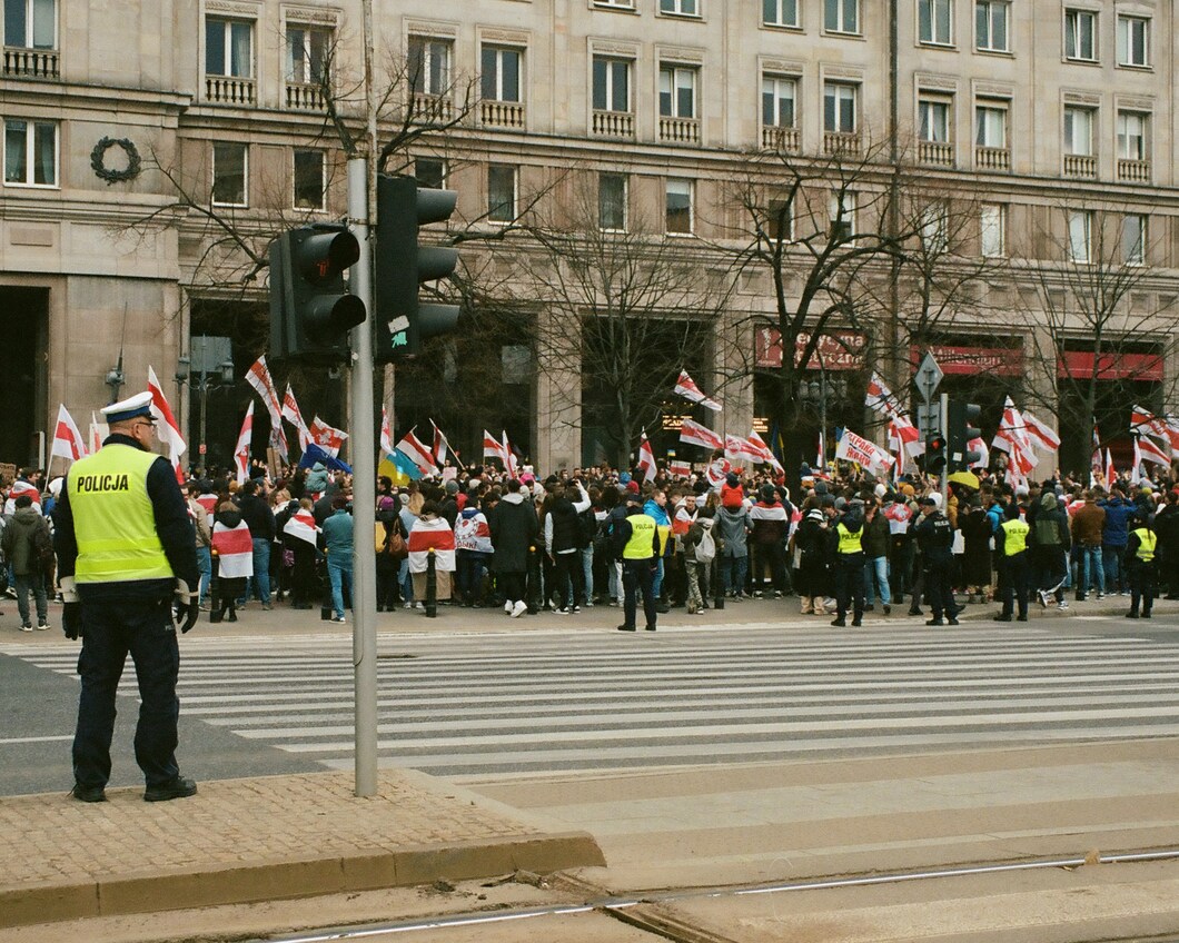 Protesten in Warschau, polen, rechtsstaat
