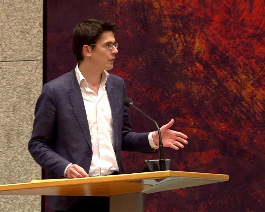 Bas Eickhout in de Tweede Kamer
