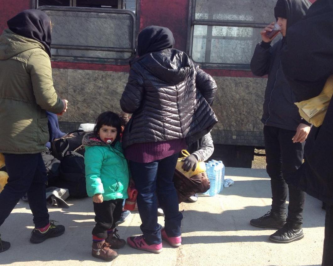 Vluchtelingen in Macedonië