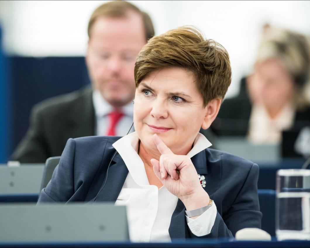 De Poolse premier Beata Szydło