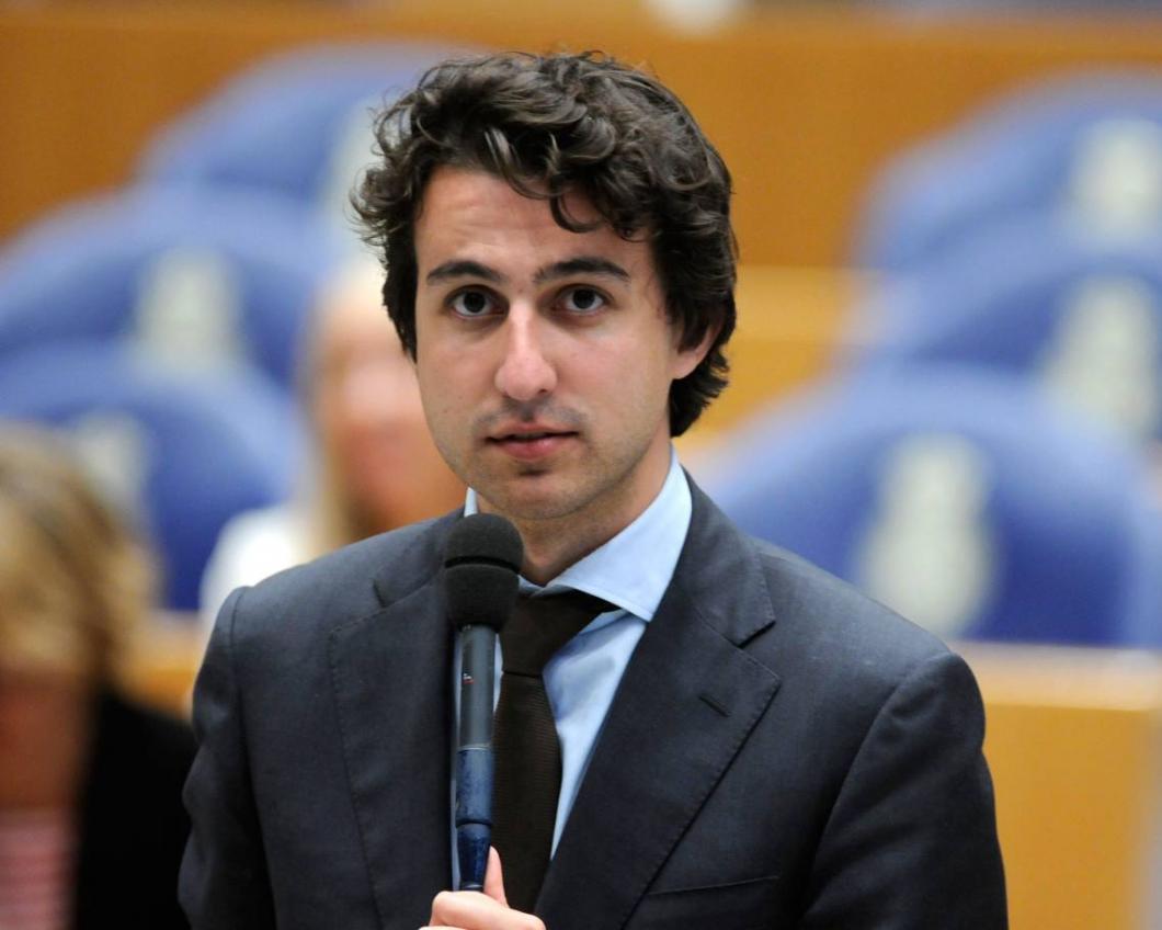 Jesse Klaver in debat in de Tweede Kamer