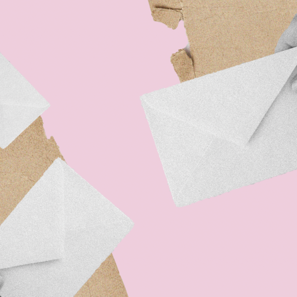 Illustratie van enveloppen