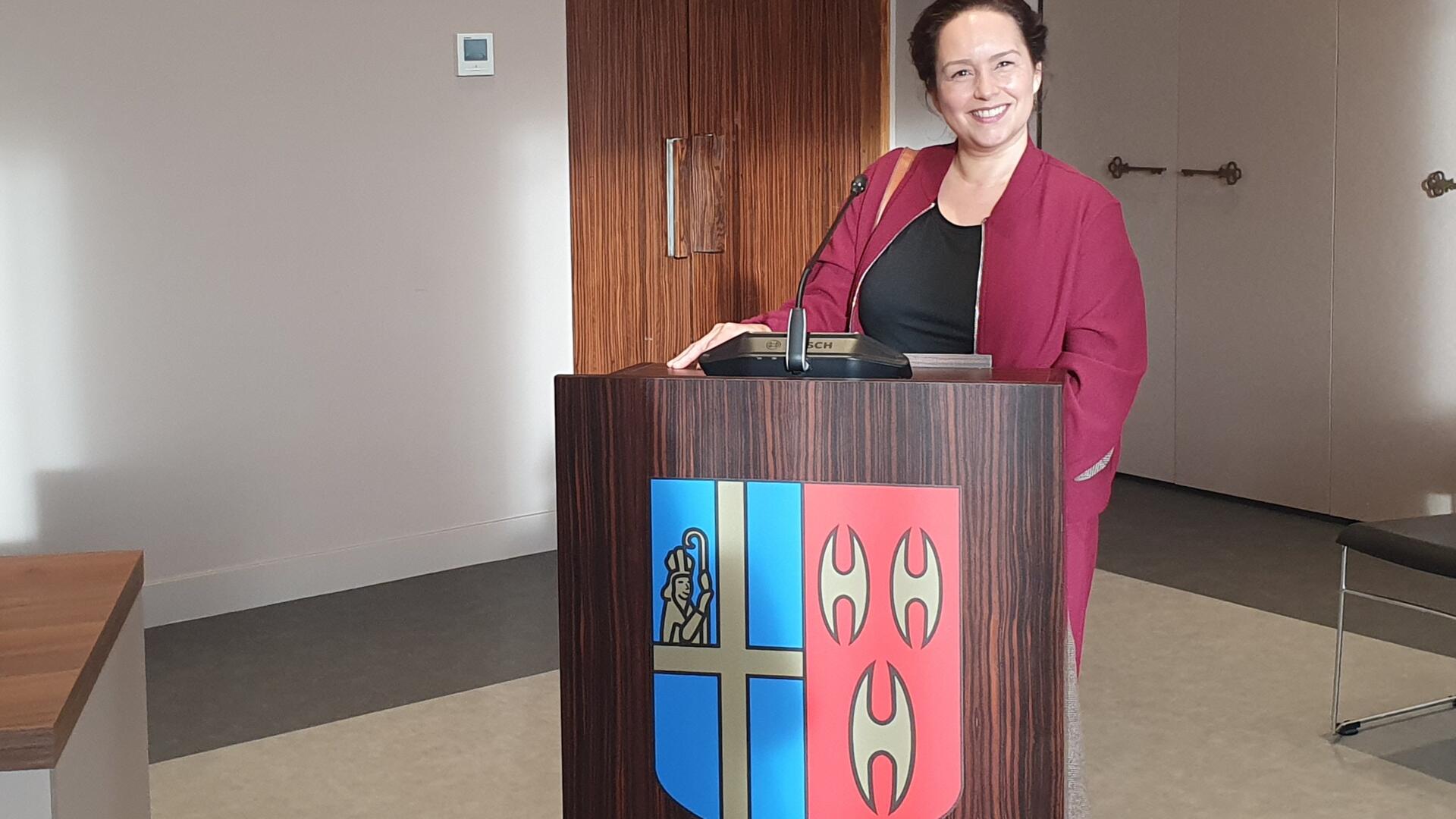 Lijsttrekker Noura Manders